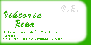 viktoria repa business card